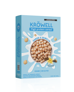 Kröwell Cereal Sabor Vainilla
