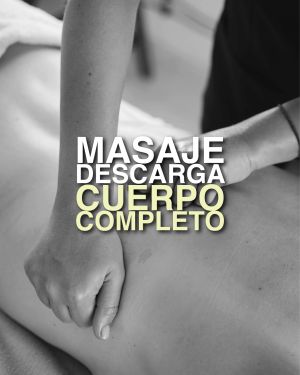 Masaje descarga cuerpo completo